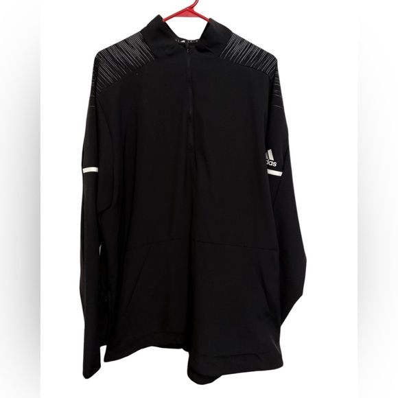 Adidas Black Quarter Zip Pullover XL - Picture 1 of 4